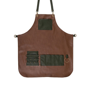 Delantales de Trabajo de Lona Impermeable con Logotipo Personalizado, Delantales para Manicuristas, Peluqueros y Barberos - Product Image 1