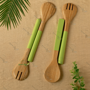 Cucharas de bambú natural ecológicas Diseño clásico Utensilios de cocina sostenibles Grandes obsequios de Vietnam - Product Image 6