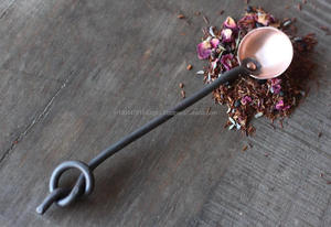 Rusty Hand forged Long Handle Tea <b>Coffee</b> <b>spoons</b> in Different Handle Design - Product Image 6