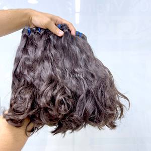 RUBAN INDIEN ALIGÉ AVEC CUTICULES VIERGES DE MEILLEURE QUALITÉ SUPÉRIEURE DANS LES EXTENSIONS DE CHEVEUX DU VENDEUR INDIEN 100% CHEVEUX HUMAINS CRUS REMY CHEVEUX INDIENS - Product Image 5