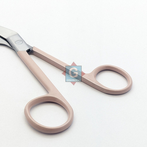 Tijeras para vendajes Pink Lister, instrumento quirúrgico manual con certificación CE Clase I para operaciones quirúrgicas - Product Image 5