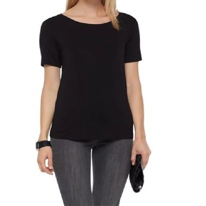 T-shirts en coton vierges OEM pour femmes, personnalisables avec logo, respirants, style streetwear d'été, vente en gros, fabricant de hauts décontractés pour femmes en vrac - Product Image 4