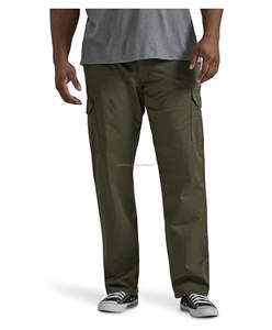 กางเกงคาร์โก้สำหรับผู้ชายกางเกงลำลองผ้าแคนวาสสำหรับนักวิ่งเอวกลางน้ำหนักเบาแห้งเร็วปรับได้ - Product Image 1