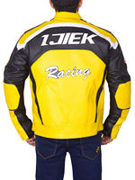 Veste en cuir élégante pour homme, style motard, en cuir de vachette de haute qualité, imperméable, écologique, multi-usages