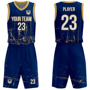 Nouveauté : uniforme de basket-ball personnalisé avec logo d'équipe, imprimé, taille plus, 100% polyester, couleurs et tailles personnalisées - Product Image 1