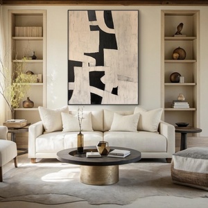 Dipinto a Olio Personalizzato su <span class=keywords><strong>Tela</strong></span> Intelaiata Quadri per Casa Arte Hotel Opera d'Arte Moderna da Parete Astratta Fatta a Mano - Product Image 2