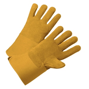 Guantes de Trabajo de Cuero Vacuno de Primera Calidad, Resistentes al Calor, Suaves y Cómodos, de Larga Duración - Product Image 6