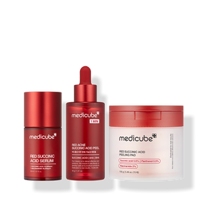 ชุดผลิตภัณฑ์บำรุงผิวหน้าเมดิคิวเรดซัคคิวล็อต 3 ชิ้น คุณภาพสูง ผลิตในเกาหลี ใช้ส่วนผสมไนอะซินาไมด์ บรรจุในขวด - Product Image 1