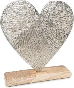 Nueva Decoración Navideña Rústica de Aluminio y Madera para Estantes y Exhibiciones Festivas - Product Image 1