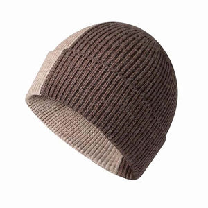 Gorro de Lana 100% Personalizado con Letras Jacquard para Hombre y Mujer, Invierno 2026, con Logotipo Personalizado - Product Image 3