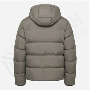 Imprimé personnalisé hommes rembourré manteaux bulle brillant doudoune chaud hiver hommes gilet du Pakistan hommes mode doudoune veste personnalisée - Product Image 3