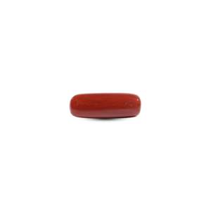 Cabujón Ovalado de Coral Rojo de 7.8 Ct Hecho a Mano, Gema Suelta para Joyería Fina - Product Image 2