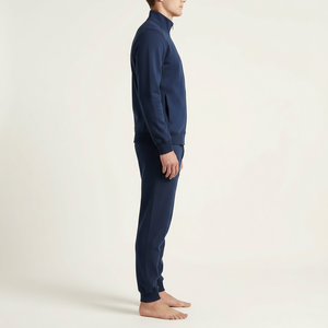 Custom Men Tracksuit Set <b>Jacket</b> and Jogger Pants Gym Training Tracksuit with Custom Logo OEM Factory Direct - Product Image 3