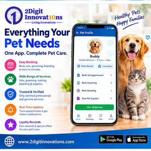Desarrollo de Aplicaciones para el Cuidado de Mascotas, Reserva de Veterinarios y Plataforma de Servicios para Mascotas - Product Image 2