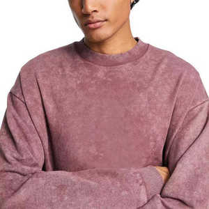 Nouveaux Sweat-shirts Homme 100% Coton, Sweat-shirts Unisexe en Coton Personnalisés, Sweat-shirts à Capuche Personnalisés Lavés à l'Acide, Sweat-shirts à Capuche/Sweat-shirts Personnalisés - Product Image 3