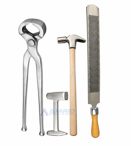 Horse Hoof Trimming Kit, 12" Horseshoe <b>Puller</b> & Farrier Hammer Horse Hoof Care - Product Image 1