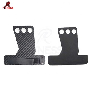 Guantes de Protección para Levantamiento de Pesas, Crossfit y WOD, con Agarre de Carbono, Hechos de Cuero Resistente - Product Image 2