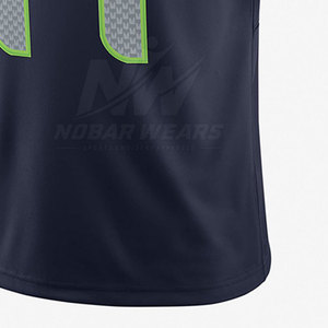 Jersey de Fútbol Americano de Primera Calidad, Precio al por Mayor, Nombre del Equipo Personalizado - Product Image 3