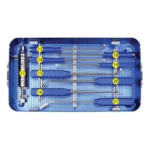 Juego de Instrumentos Premium Tlif Peek Cage para Cirugía de Columna, Retractor Ortopédico de Grado Quirúrgico, Autoclavable, Manual, de Acero Inoxidable, con Certificación CE - Product Image 4