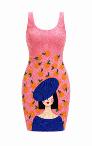 Último modelo de traje de baño de una pieza para mujer, azul claro, con pedrería y cuentas, estilo bodycon, con cuello halter y sin mangas, con aberturas, liso, ropa de playa - Product Image 3