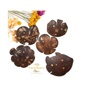 Bandeja de Coco Ecológica Hecha a Mano, Resistente, Apta para Lavavajillas y Alimentos, Porta Jabón, VIETCHOICE, Hecho en Vietnam, al Mejor Precio - Product Image 5