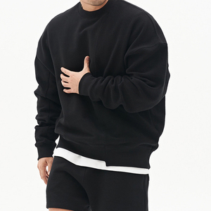 Wholesale Price Custom Logo Printed Heat-Transfer Fleece 100% Polyester Men's Winter New Fashion Tracksuit <b>Jumper</b> - Product Image 1
