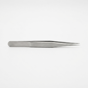Pinzas Oftálmicas para Joyeros No. Pinzas Quirúrgicas de Precisión Rectas de Tres Puntas, Acero Inoxidable, Punta Fina, Instrumento Quirúrgico - Product Image 2
