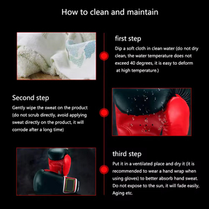 Gants d'entraînement de boxe pour hommes, femmes, enfants, gants de MMA pour arts martiaux, qualité supérieure, gants de boxe légers - Product Image 6