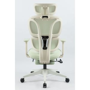 Sedia da Ufficio Ergonomica con Schienale Alto, Supporto Lombare Dinamico, Poggiatesta 2D, Braccioli 2D e Poggiapiedi - Product Image 5