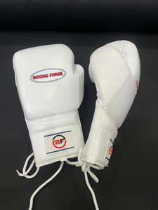 Guantes de Boxeo de Cuero Vacuno con Cordones en la Muñeca, Personalizados con Logotipo al por Mayor |   Fabricante de Guantes Deportivos Unisex de Marca OEM/ODM - Product Image 6