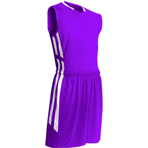 Vêtements de basket-ball de qualité supérieure en gros, design personnalisé, sublimation intégrale, ensemble maillot et short pour hommes - Product Image 4