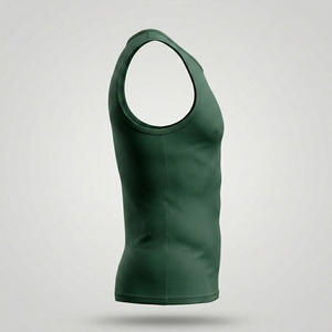 Custom logo Print <b>Men</b> Gym Tanktop Casual Wear Training Vest Gym Fitness Cut Muscle Rib <b>Singlet</b> <b>for</b> <b>Men</b> Comfortable <b>Singlet</b> - Product Image 3