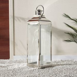 Vintage Sell Stainless Steel Tall Metal <b>Candle</b> Holder <b>Lantern</b> Handmade High Quality <b>Lanterns</b> for Home Decorations - Product Image 1