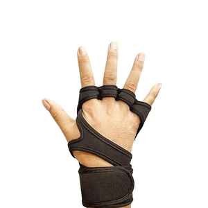 Unisex Half Finger Polyester Breathable Hand Protection Gym <b>Gloves</b> for <b>Weight</b> Lifting Fitness Exercise Sports & Cycling - Product Image 4