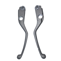Levier de frein de vélo de haute qualité en acier inoxydable usiné CNC, fabrication OEM en alliage d'aluminium moulé sous pression, processus de perçage, fabriqué en Chine