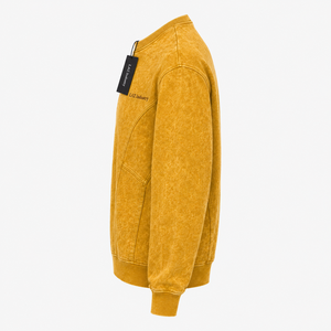 Las Mejores Sudaderas Lisas con Logotipo Frontal para Hombre, Teñidas con Tinte Ácido, 420g, 100% Algodón, Ecológicas, Transpirables, Resistentes al Viento, OEM - Product Image 6