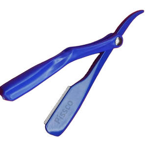 มีดโกนหนวดแบบตรง พับได้ ทำจากสแตนเลส พร้อมใบมีดเปลี่ยนได้ - Product Image 4