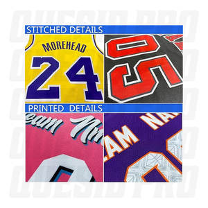 Camiseta de Baloncesto Reversible Personalizada, Letras y Números Impresos y Cosidos, Uniforme de Baloncesto, Ropa Deportiva, Tops, Singlets - Product Image 4