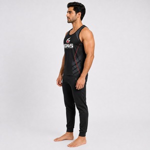 Camiseta sin mangas para hombre de alta calidad que ofrece comodidad suave, ajuste relajado y durabilidad confiable para estilos de vida activos. Camiseta sin mangas para hombre. - Product Image 3