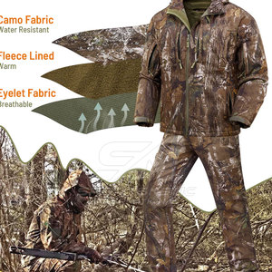 Vêtements d'extérieur durables avec des matériaux résistants, combinaison de chasse pour une utilisation active, combinaison de chasse - Product Image 3