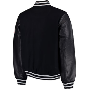 Unisex Plus Size Hooded Reversible <b>Waterproof</b> Streetwear Varsity <b>Jacket</b> 100% Wool Canvas Fabric Customizable OEM Service <b>Winter</b> - Product Image 3
