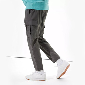 Pantalon cargo pour homme, best-seller, taille élastique, cordon de serrage, séchage rapide, plusieurs poches, style décontracté, automne, tissu polyester tissé - Product Image 4