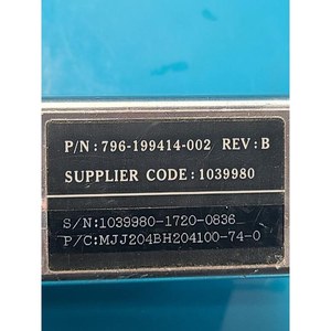 Lam Research 796-199414-002 Usado como está, piezas de equipos semiconductores Legacy - Product Image 5