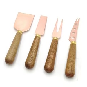 ชุดมีดชีสสแตนเลสสำหรับเสิร์ฟอาหาร อุปกรณ์ตัดชีส เครื่องครัว อุปกรณ์รับประทานอาหารบนโต๊ะอาหาร - Product Image 6