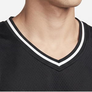 Maillot de basket-ball personnalisé de haute qualité, respirant, en mesh, sublimation professionnelle, col rond pour hommes - Product Image 4