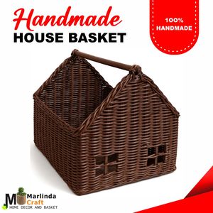 ตะกร้าหวายงานฝีมือสำหรับบ้าน - Product Image 1