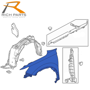 บอดี้ซิสเต็ม เฟนเดอร์ RH 60210-3A0-A00ZZ สำหรับ HONDA CR-V ผลิตในไต้หวัน อะไหล่ทดแทน - Product Image 4