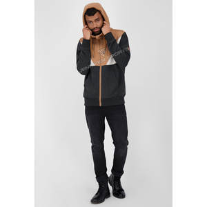 Sweat-shirts à capuche unisexes pour hommes de haute qualité, en coton 100% lourd, coupe ample, avec logo personnalisé, pour l'hiver - Product Image 2