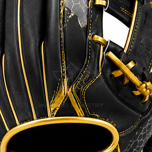 Guantes de Béisbol Personalizados de Cuero Genuino Premium con Diseño de Tejido Resistente para Práctica y Competencia - Product Image 3
