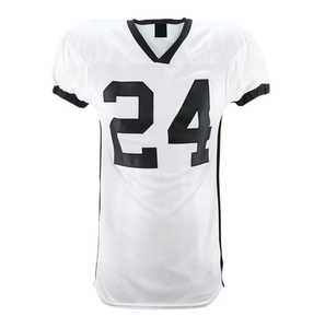Uniforme de Fútbol Americano para Hombre, Conjunto de Jersey Sublimado con Diseño de Bandera, Transpirable, Ajustado, de Manga Corta, para Todas las Temporadas - Product Image 2